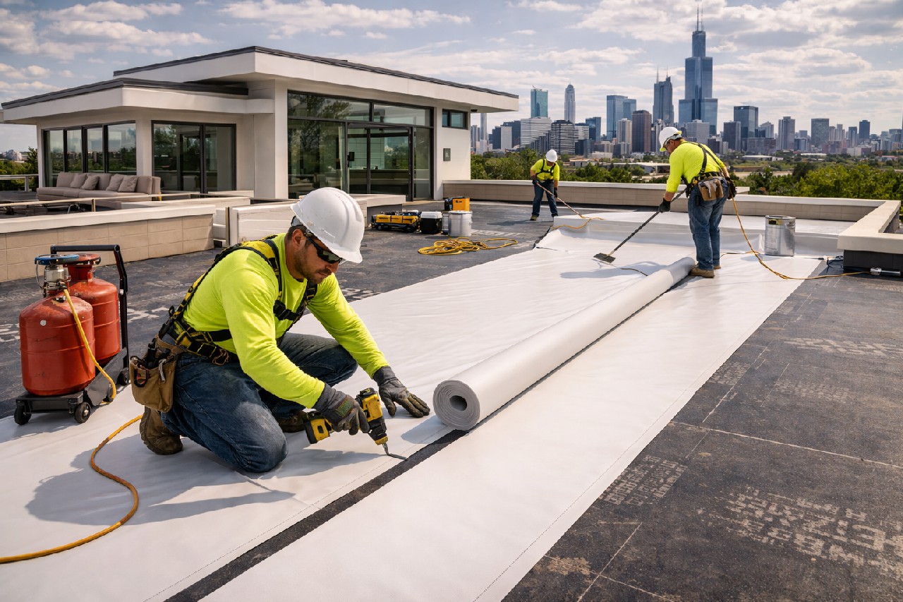 Tile Roof Installation service photo